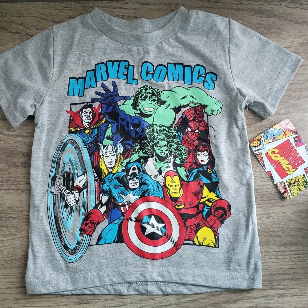 Marvel Comics short sleeve tshirt